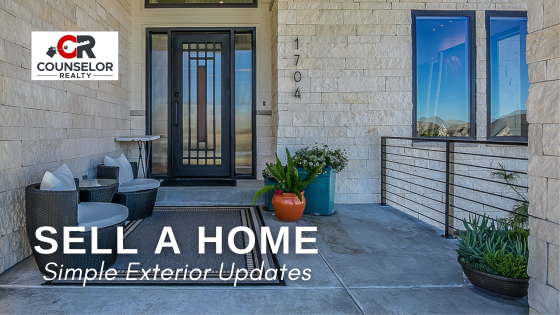 Sellers: Simple Exterior Updates That Improve First Impressions | Counselor Realty